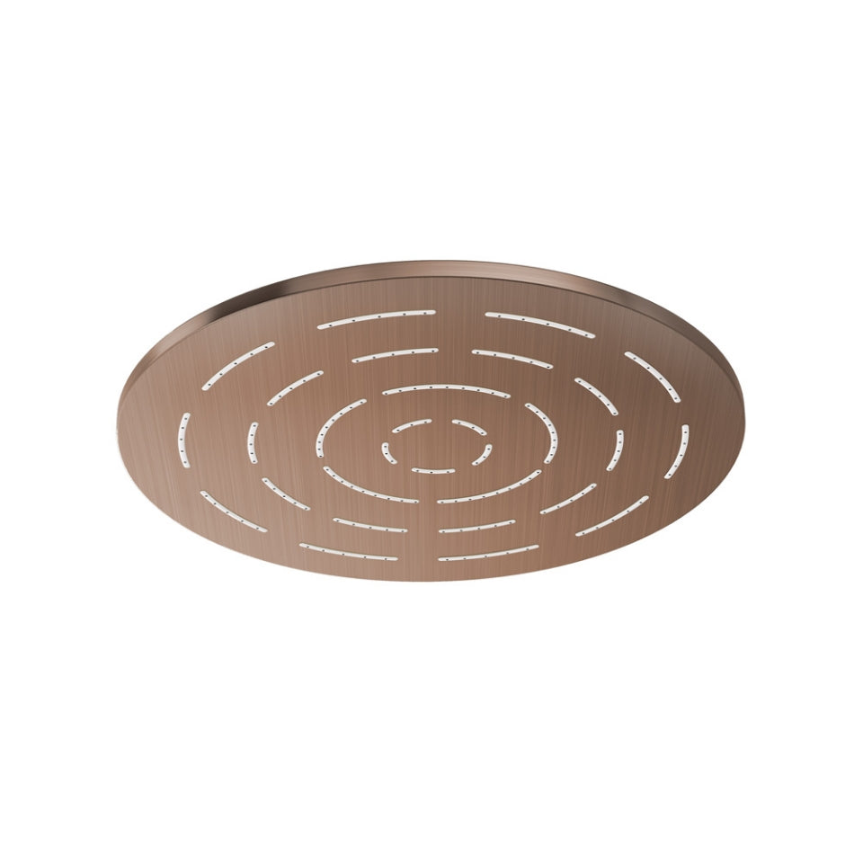 Jaquar Round Shape Single Flow Maze Overhead Shower - Antique Copper