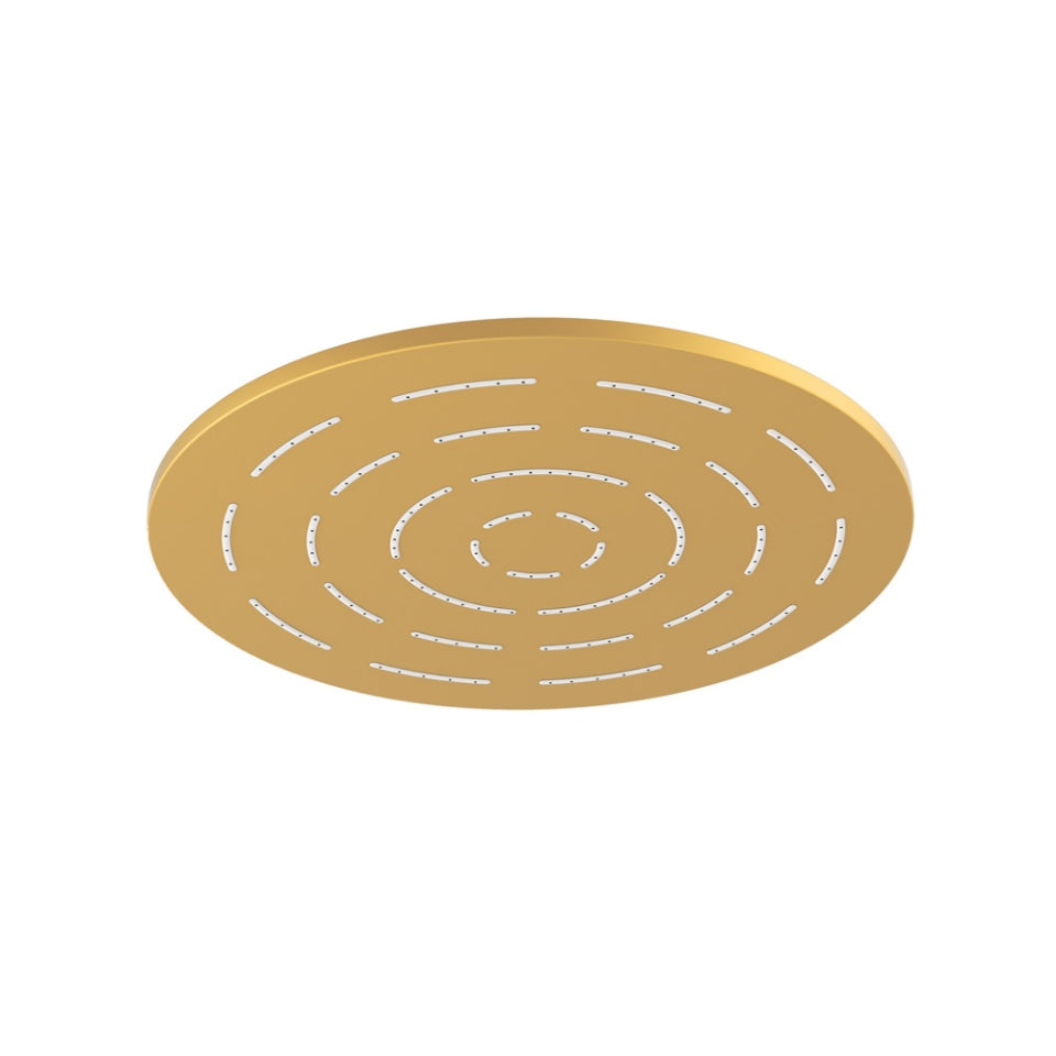 Jaquar Round Shape Single Flow Maze Overhead Shower - Gold Matt PVD