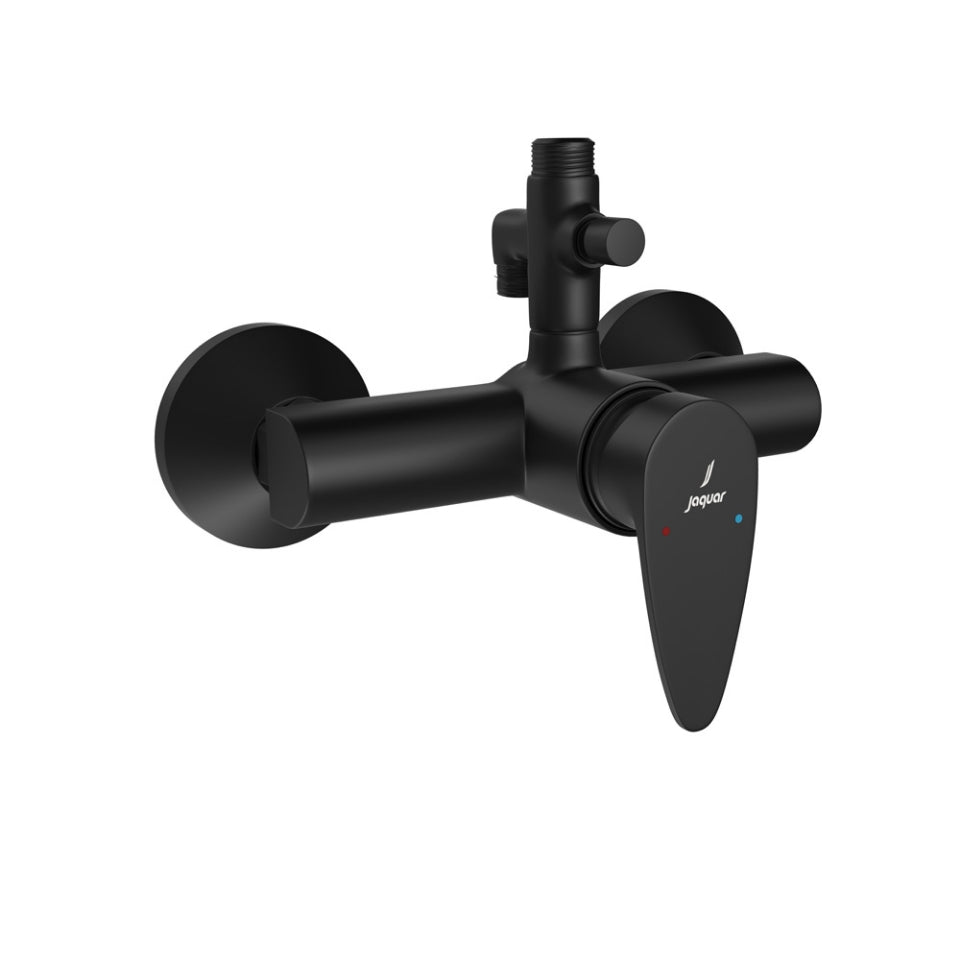 Jaquar Vignette Prime Single Lever Exposed Shower Mixer - Black Matt