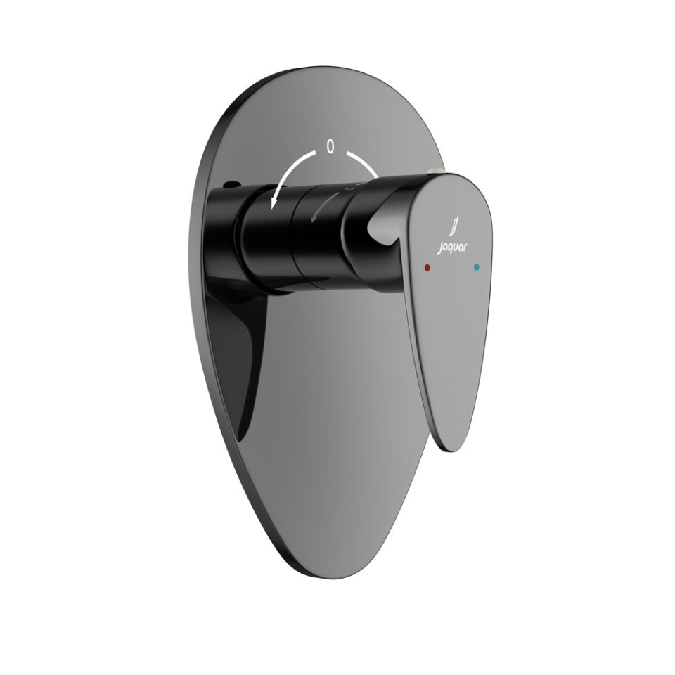 Jaquar Vignette Prime 4-Way Diverter - Black Chrome