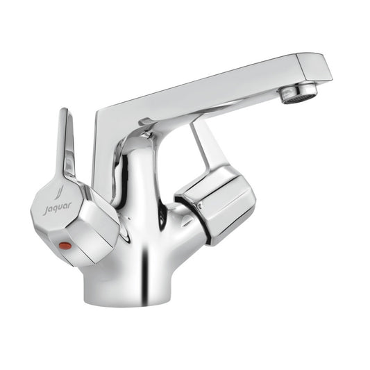 Jaquar Continental Prime Central Hole Basin Mixer without Popup Waste System - Chrome