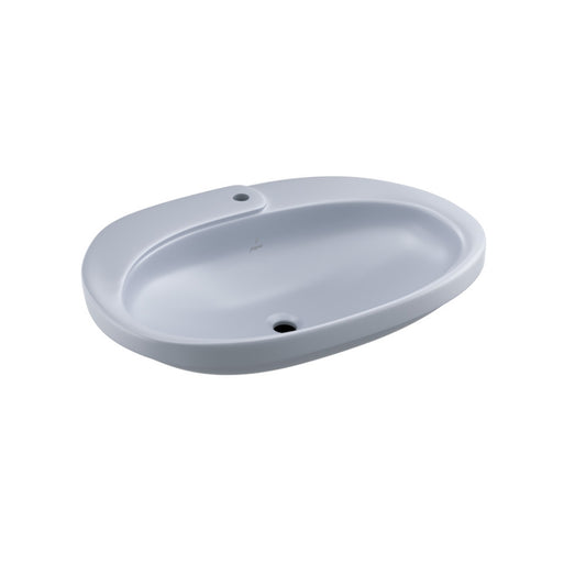 Jaquar Opal Prime Counter Top Basin - Ice Blue Matt