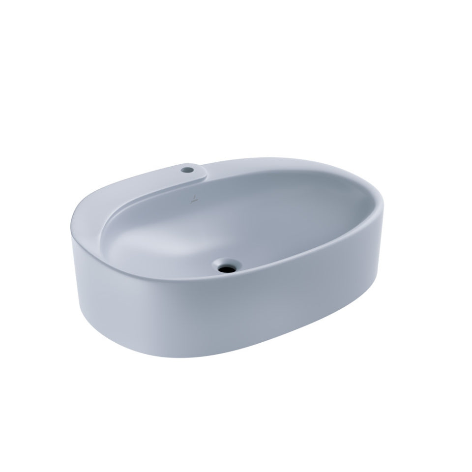 Jaquar Opal Prime Table top Basin - Ice Blue Matt