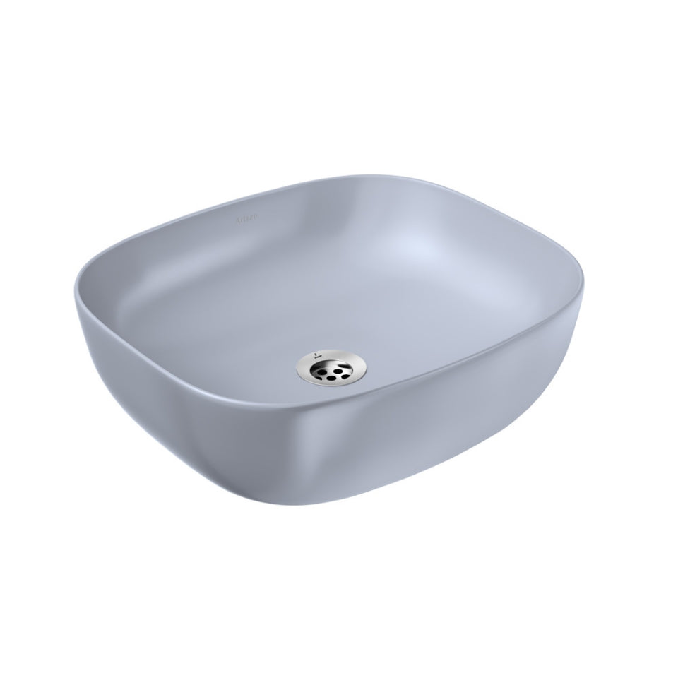 Jaquar Designer Thin Rim Table Top Basin - Ice Blue Matt