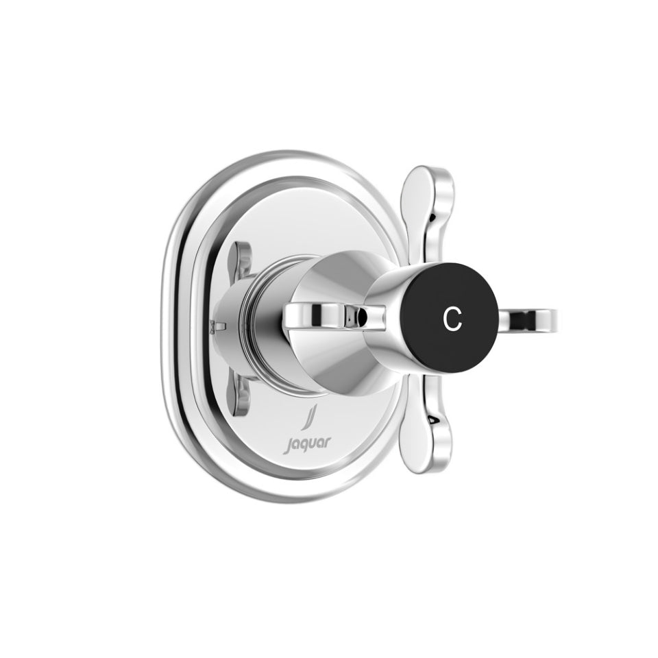 Jaquar Queens Prime Exposed Part Kit of Concealed Stop Cock Cold Only - Chrome