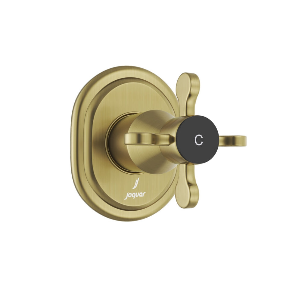Jaquar Queens Prime Exposed Part Kit of Concealed Stop Cock Cold Only - Antique Bronze