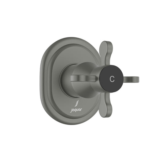 Jaquar Queens Prime Exposed Part Kit of Concealed Stop Cock Cold Only - Graphite