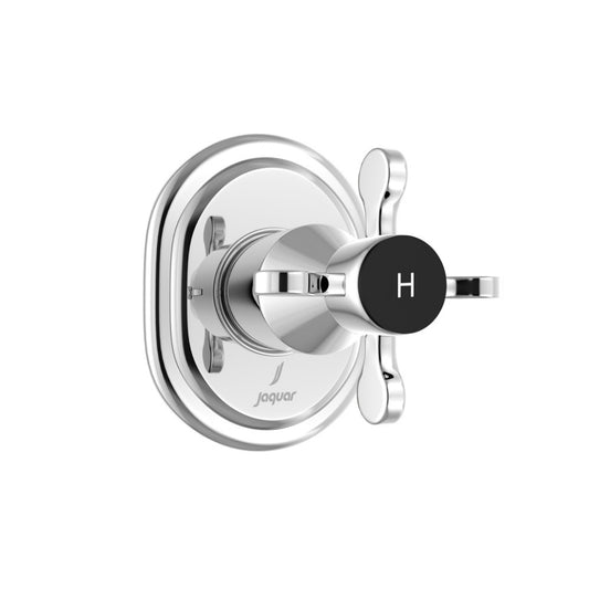 Jaquar Queens Prime Exposed Part Kit of Concealed Stop Cock Hot Only - Chrome