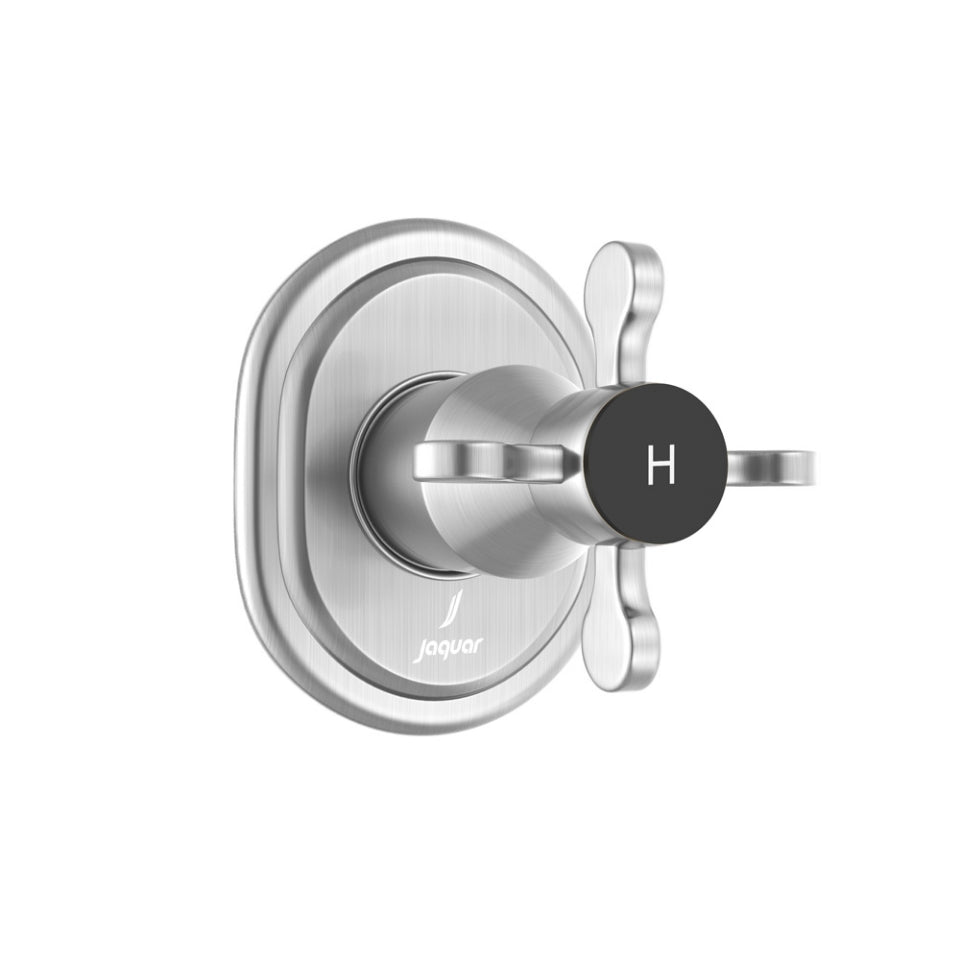 Jaquar Queens Prime Exposed Part Kit of Concealed Stop Cock Hot Only - Stainless Steel