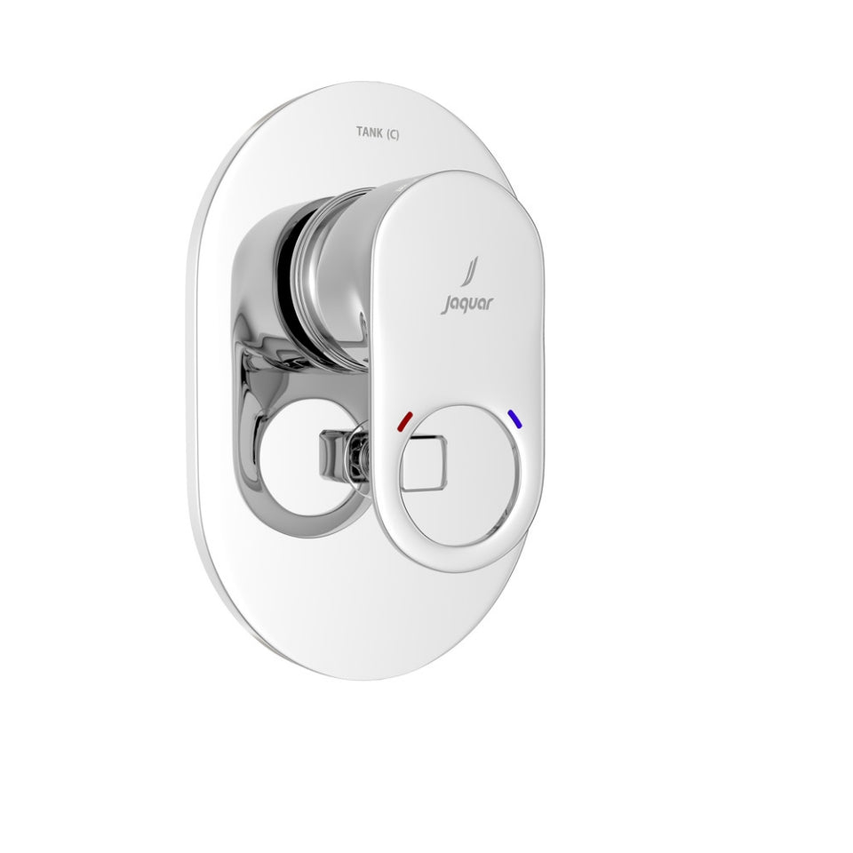 Jaquar Ornamix Prime Single Lever 3-inlet Diverter Exposed parts kit - Chrome