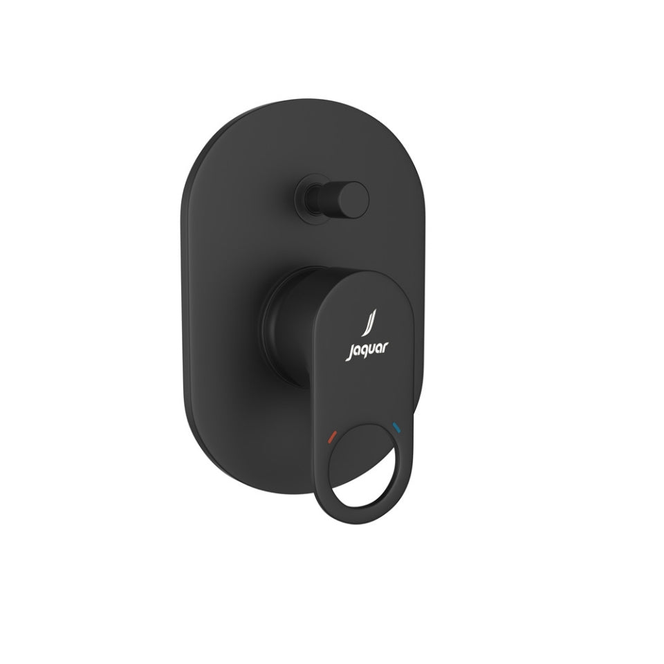 Jaquar Ornamix Prime Single Lever Concealed Diverter - Black Matt