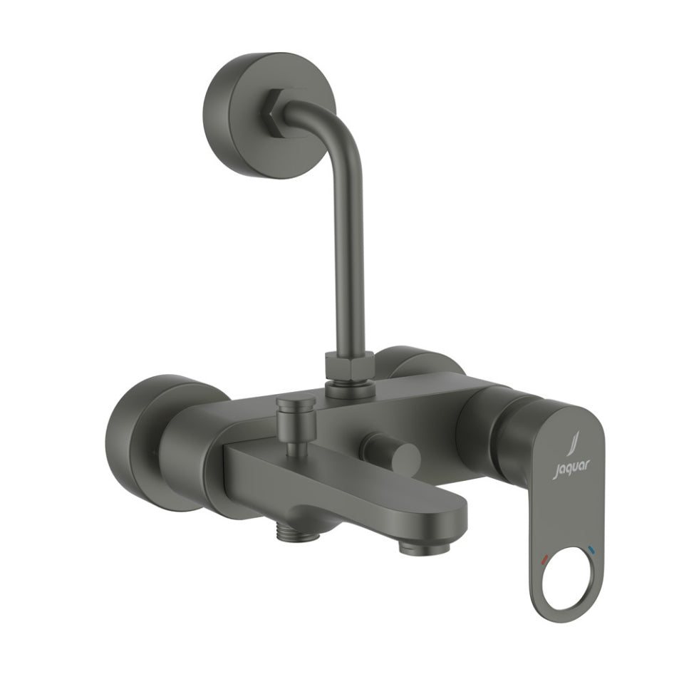 Jaquar Ornamix Prime Single Lever Wall Mixer 3-in-1 System - Graphite