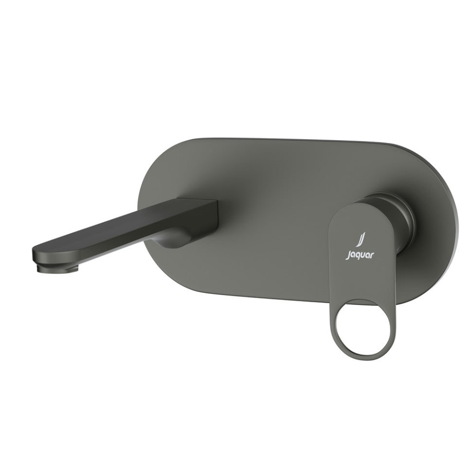 Jaquar Ornamix Prime Exposed Part Kit of Single Lever Basin Mixer Wall Mounted - Graphite