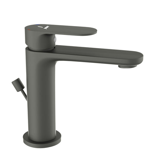 Jaquar Opal Prime Single Lever Basin Mixer with Popup Waste - Graphite