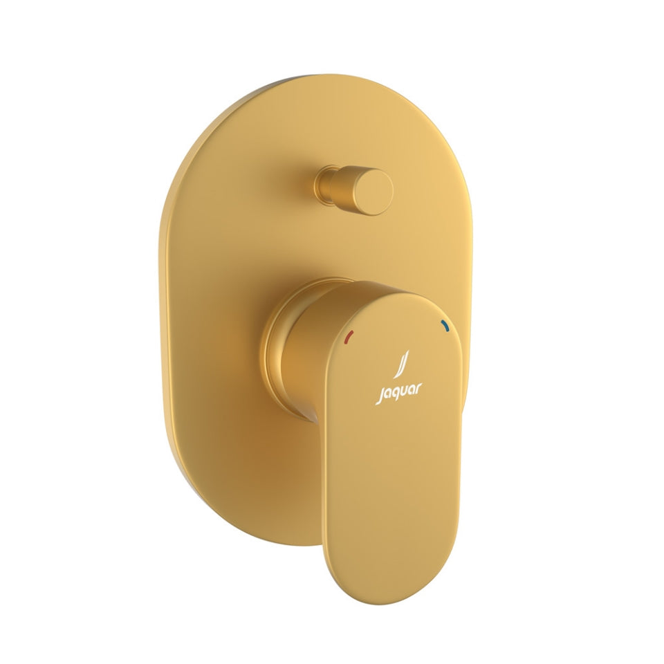 Jaquar Opal Prime Single Lever Exposed Part Kit of Diverter - Gold Matt PVD