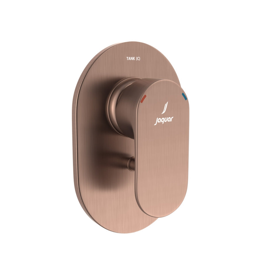 Jaquar Opal Prime 3-Inlet Single Lever Concealed Diverter - Antique Copper