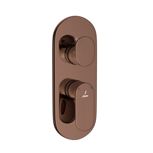 Jaquar Opal Prime Aquamax Exposed Part Kit of Single Lever Shower Mixer - Blush Gold Bright PVD