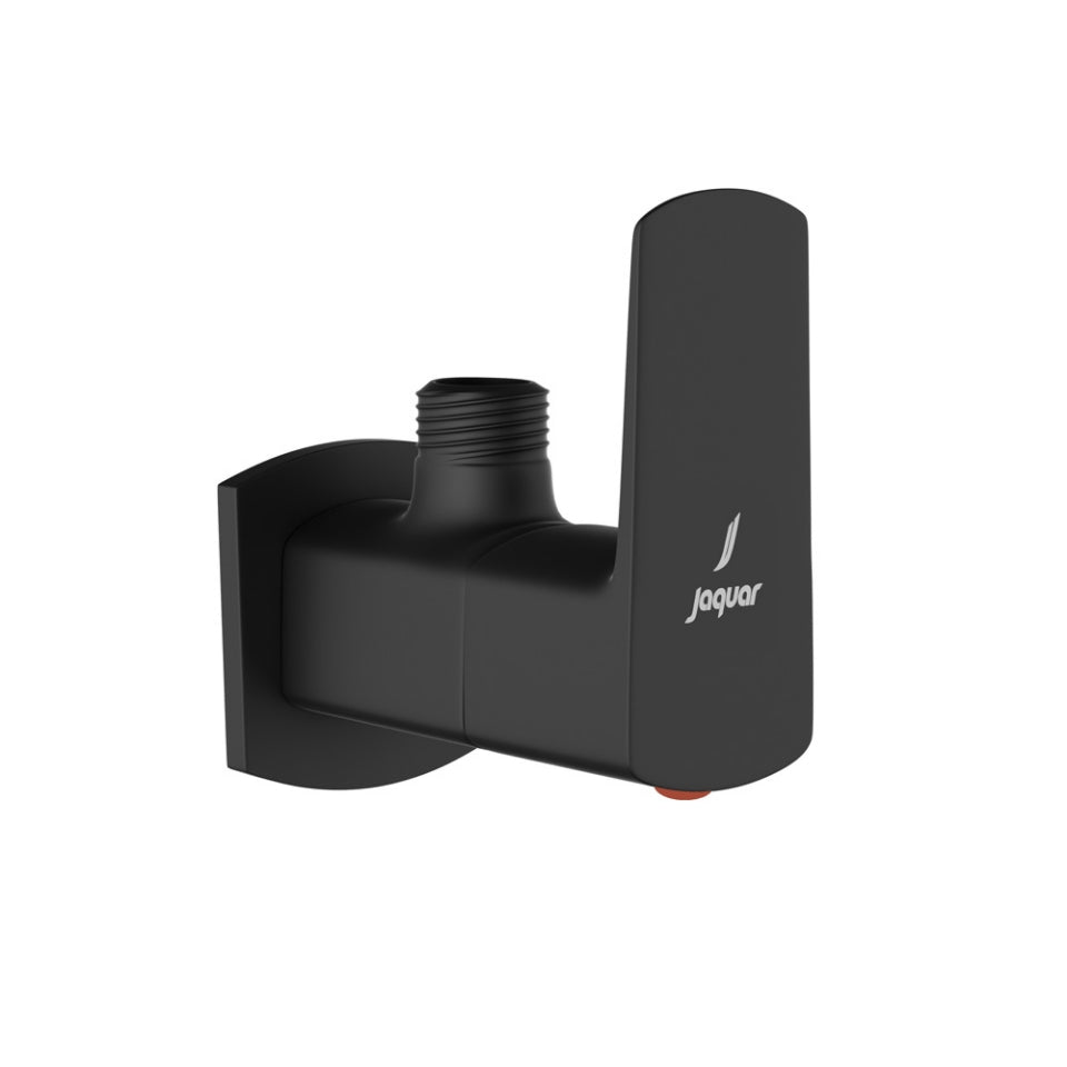 Jaquar Kubix Prime Angular Stop Cock - Black Matt