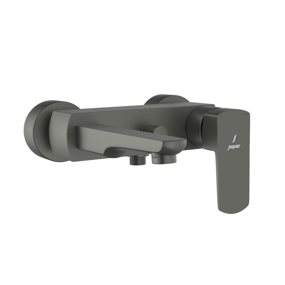 Jaquar Kubix Prime Single Lever Wall Mixer - Graphite