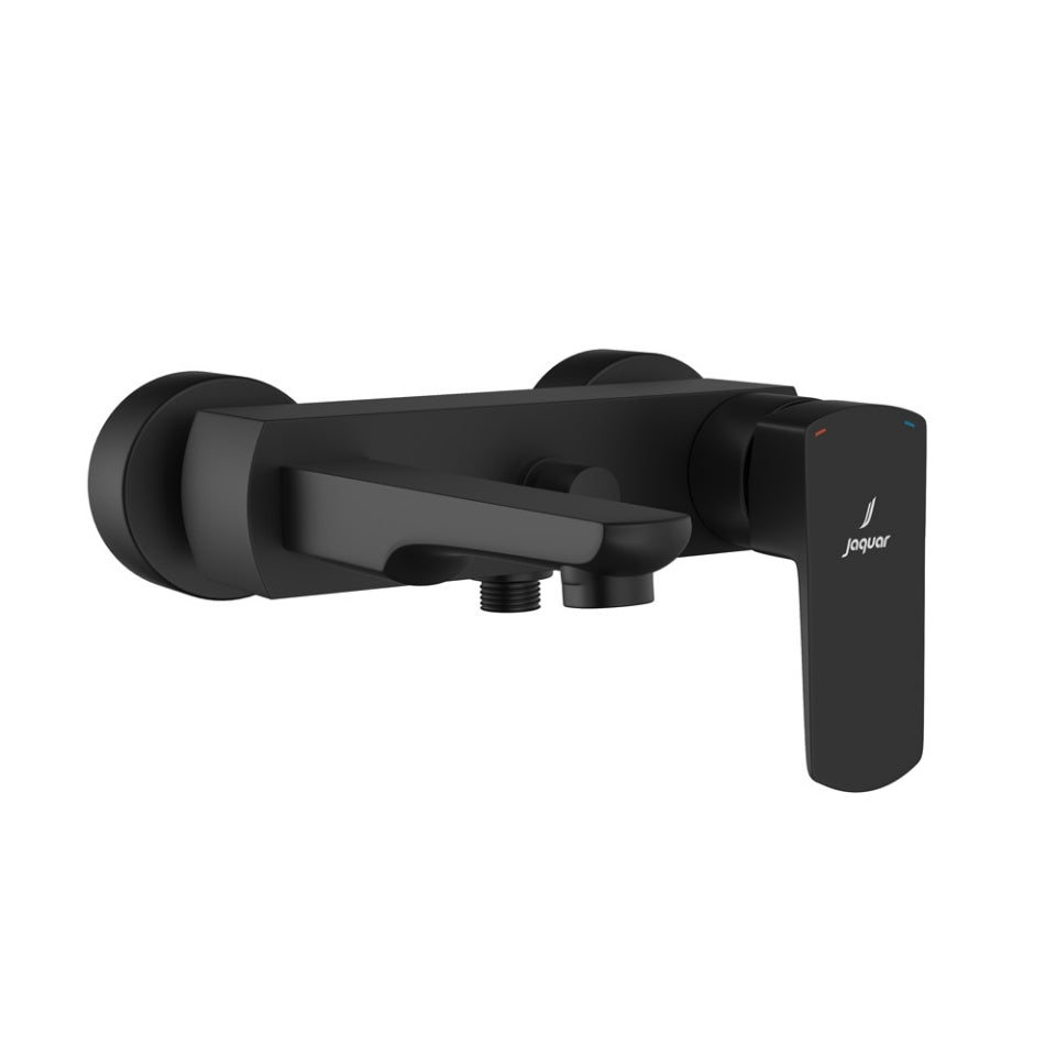 Jaquar Kubix Prime Single Lever Wall Mixer - Black Matt