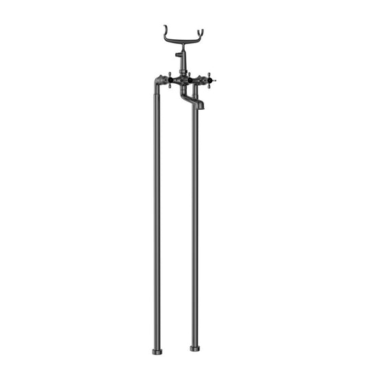 Jaquar Queens Prime Bath and Shower Mixer - Black Chrome