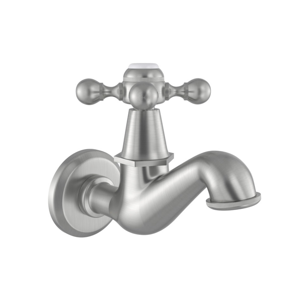 Jaquar Queens Bib Cock - Stainless Steel