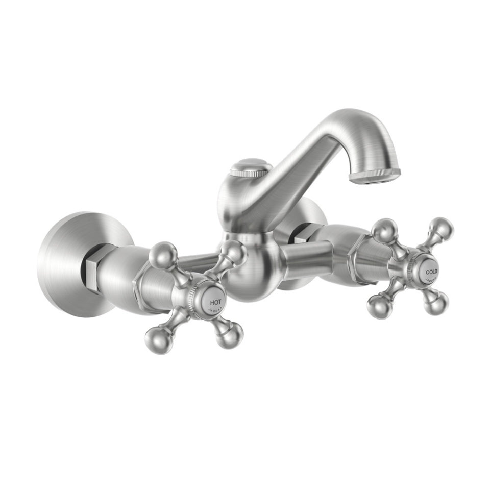 Jaquar Queens Sink Mixer - Stainless Steel