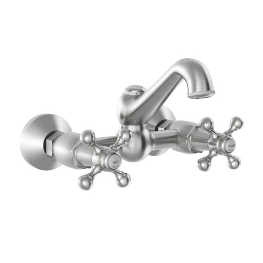 Jaquar Queens Sink Mixer - Stainless Steel