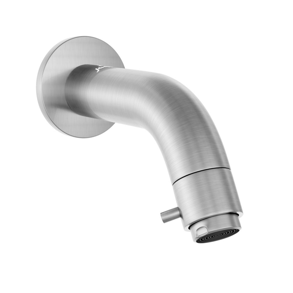 Jaquar Spout Operated Bib Tap - Stainless Steel