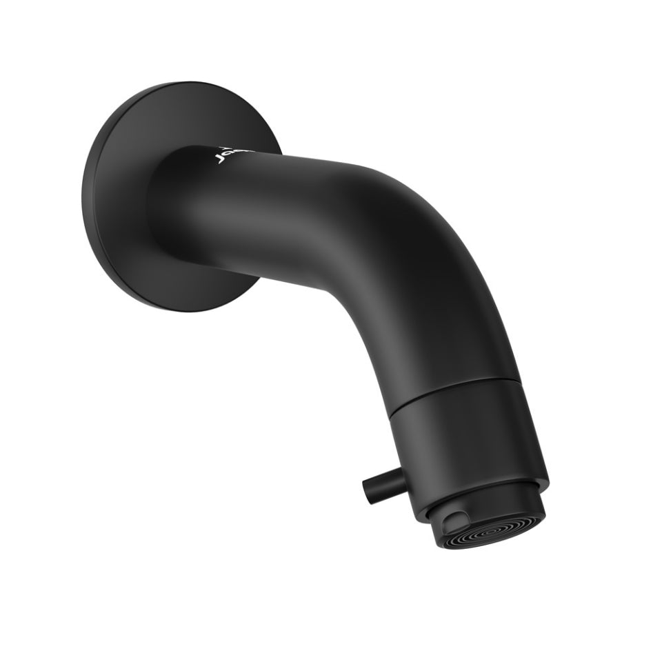 Jaquar Spout Operated Bib Tap - Black Matt