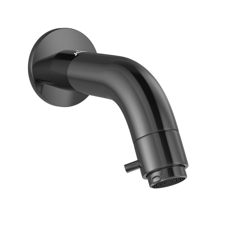 Jaquar Spout Operated Bib Tap - Black Chrome