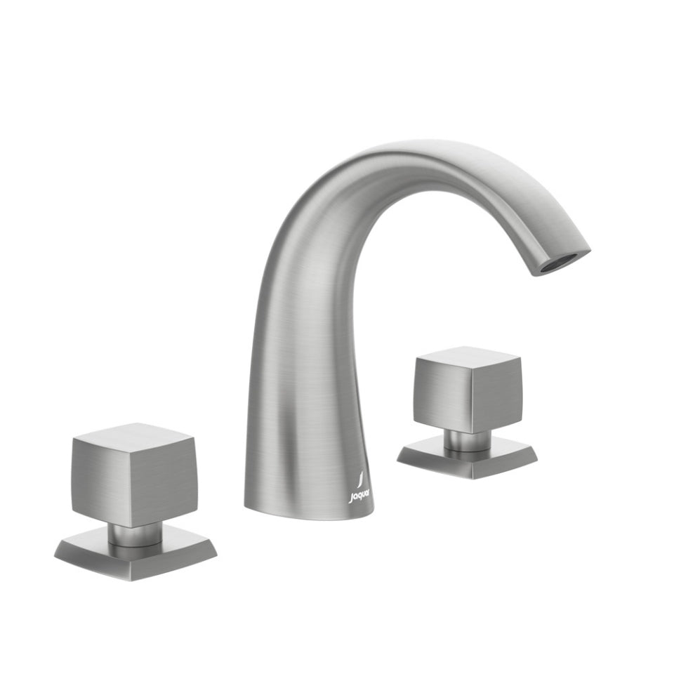 Jaquar 3-Hole Basin Mixer - Stainless Steel