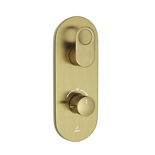 Jaquar Ornamix Prime Thermostatic Shower Mixer - Antique Bronze
