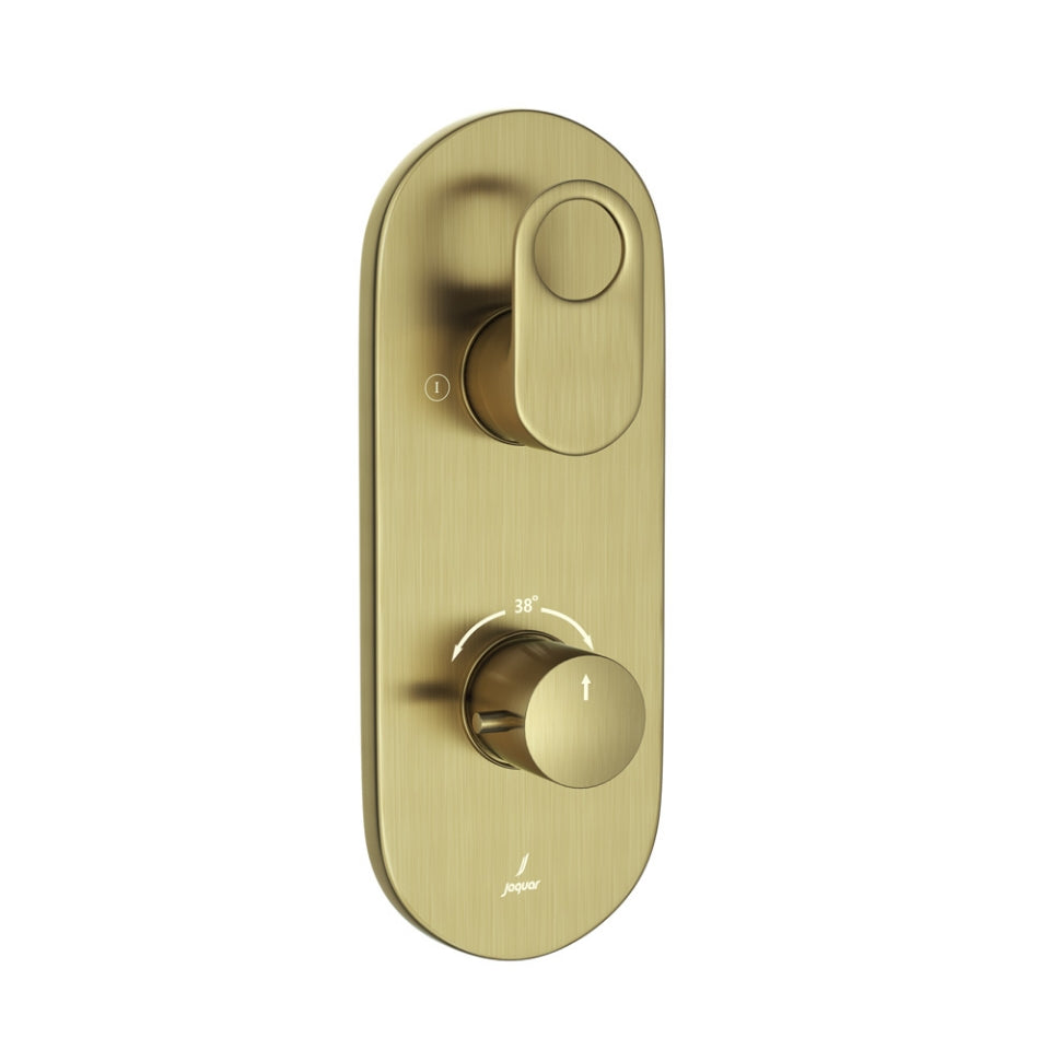 Jaquar Ornamix Prime Aquamax Thermostatic Shower Mixer - Antique Bronze