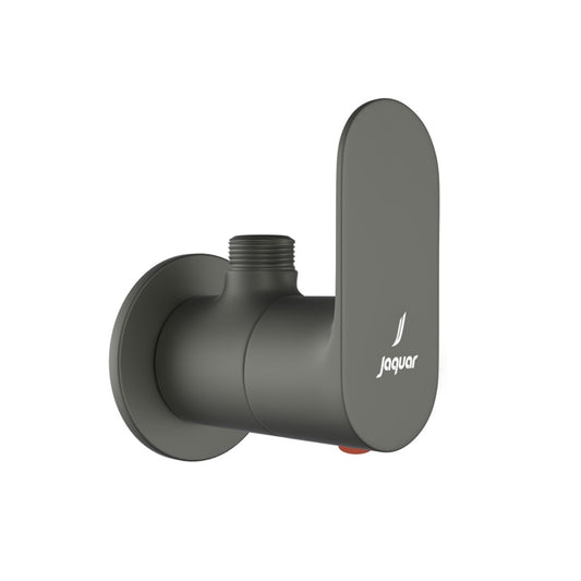 Jaquar Opal Prime Angle Stop Cock with Wall Flange - Graphite