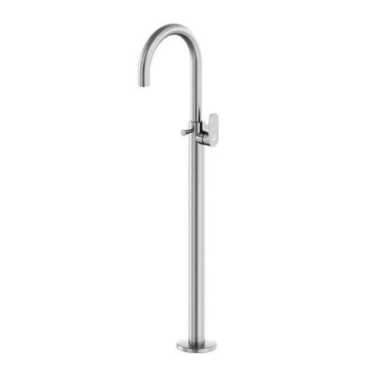 Jaquar Opal Prime Exposed Parts of Floor Mounted Single Lever Bath Mixer - Stainless Steel