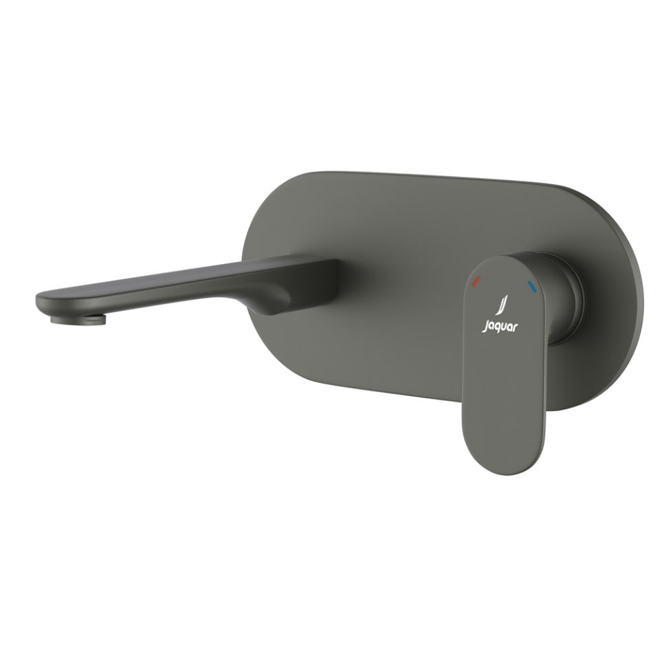 Jaquar Opal Prime Exposed Part Kit of Single Lever Basin Mixer Wall Mounted - Graphite