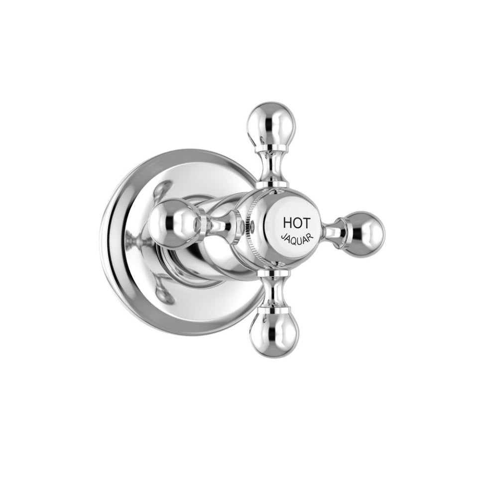 Jaquar Queens Exposed Part Kit of Concealed Stop Cock - Chrome