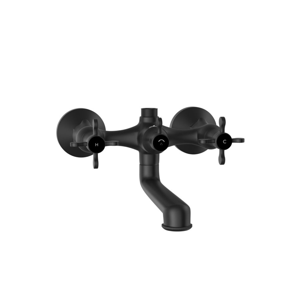 Jaquar Queens Prime Wall Mixer - Black Matt