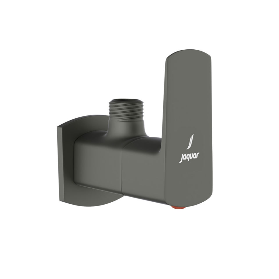 Jaquar Kubix Prime Angular Stop Cock - Graphite