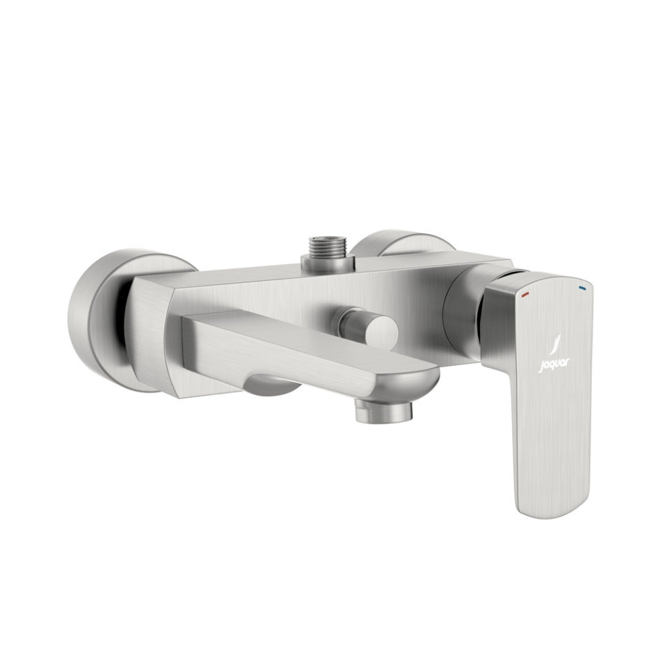 Jaquar Kubix Prime Single Lever Wall Mixer - Stainless Steel
