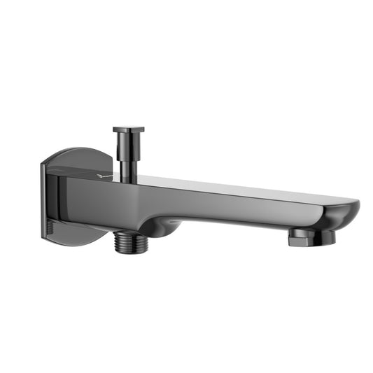 Jaquar Kubix Prime Bath Tub Spout - Black Chrome