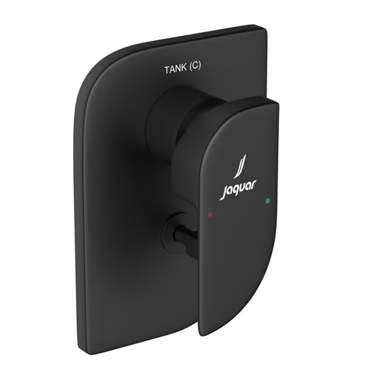 Jaquar Alive Single Lever 3-inlet Diverter - Black Matt