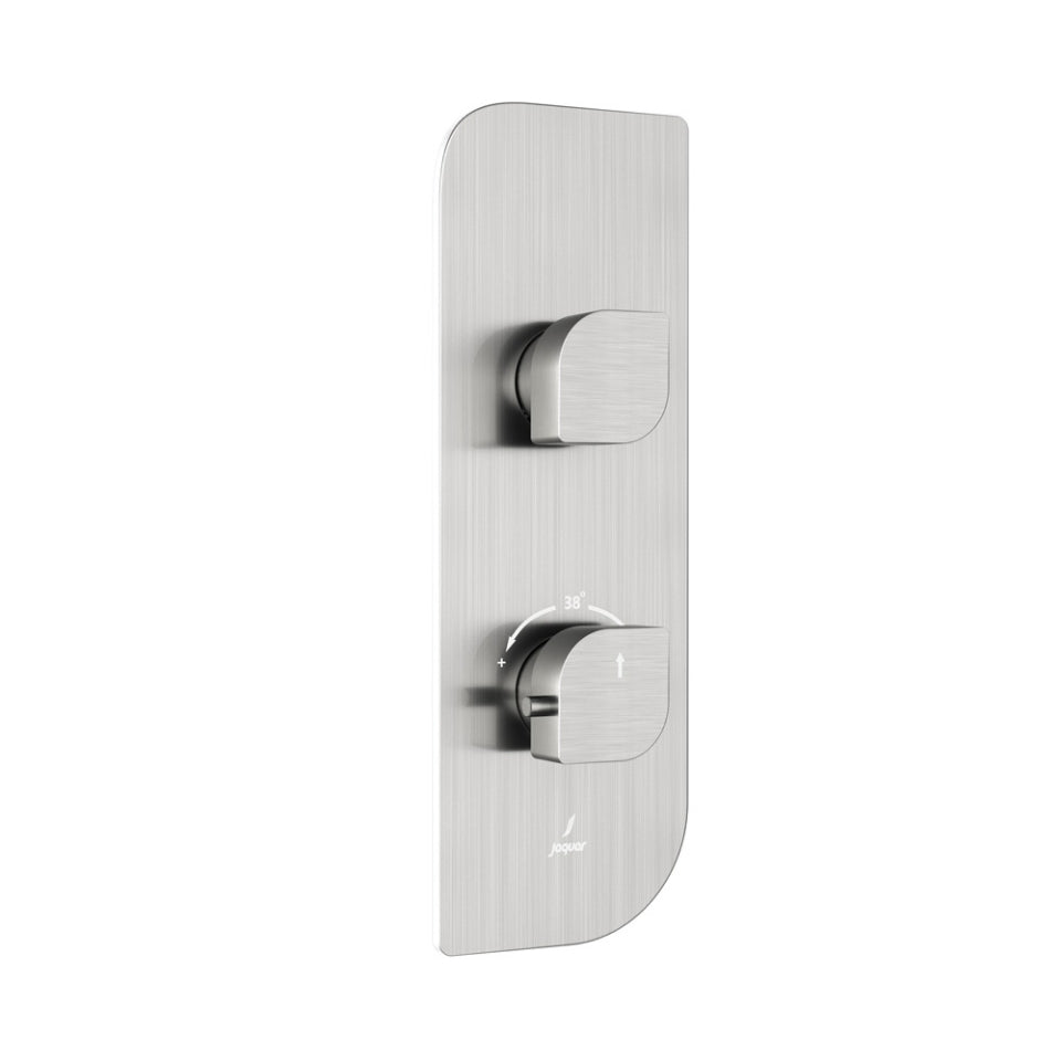 Jaquar Alive Aquamax Thermostatic Shower Mixer - Stainless Steel