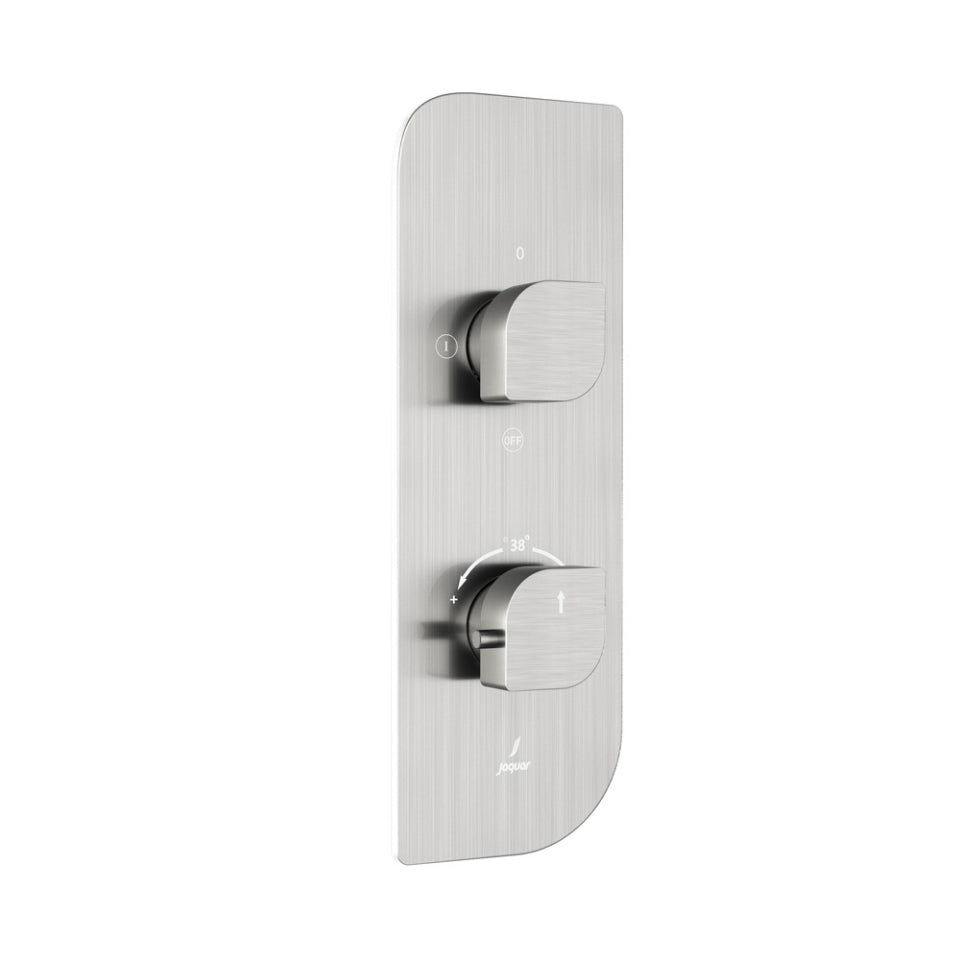 Jaquar Alive Aquamax Thermostatic Shower Mixer - Stainless Steel
