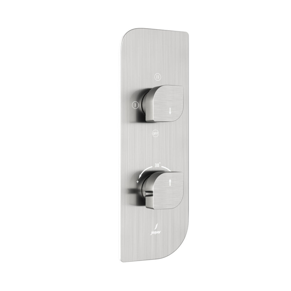 Jaquar Alive Aquamax Exposed Part Kit with 3-way diverter - Stainless Steel