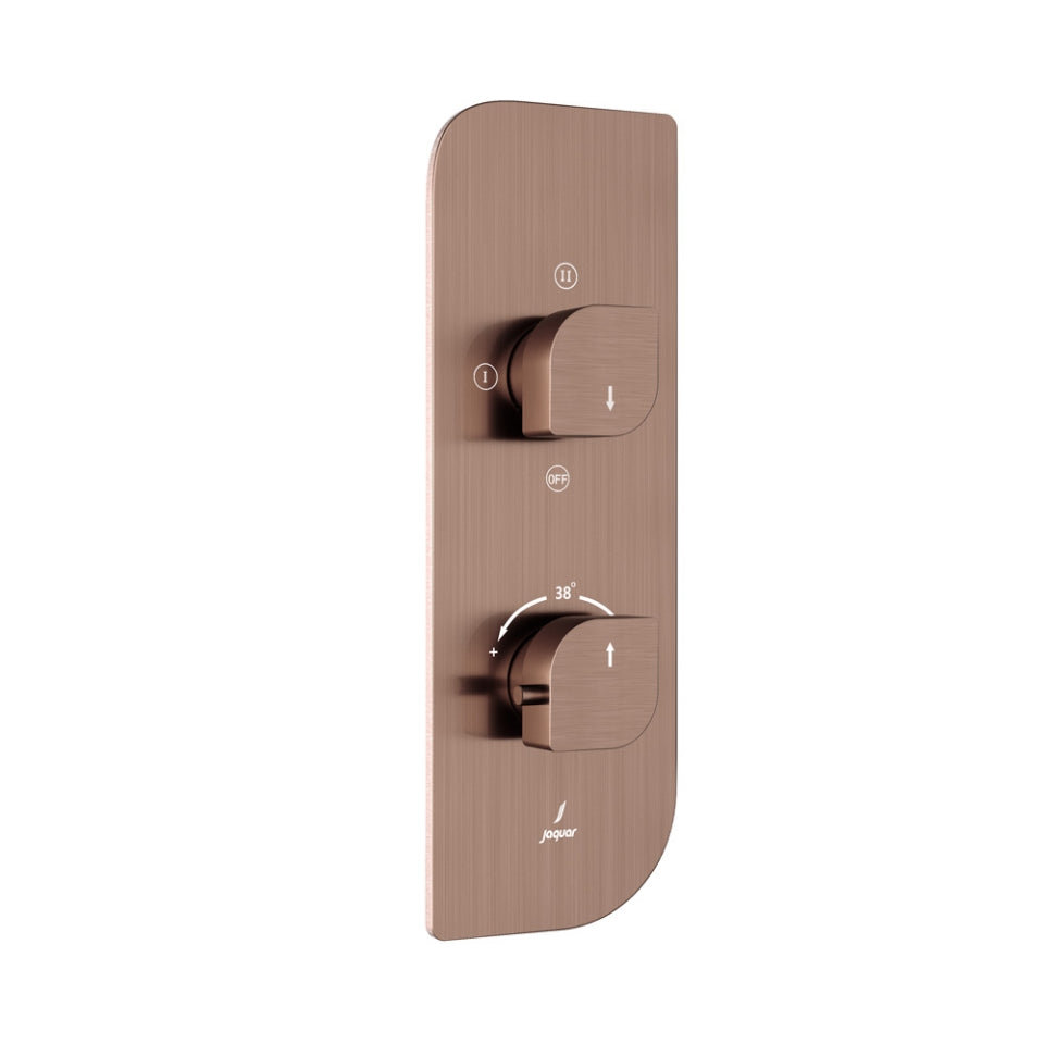 Jaquar Alive Aquamax Exposed Part Kit with 3-way diverter - Antique Copper