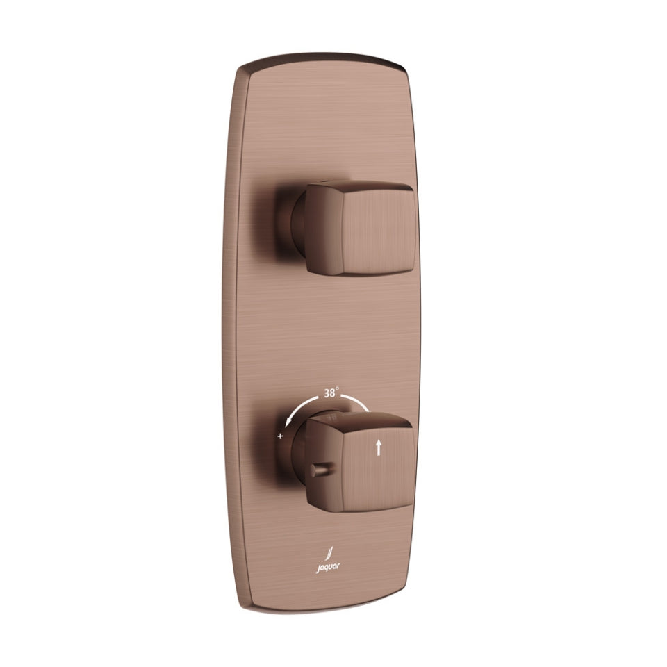 Jaquar Thermostatic Shower Mixer - Antique Copper