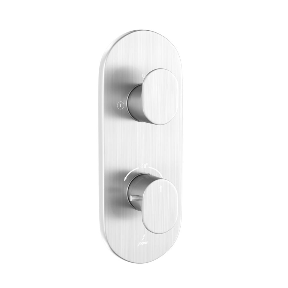 Jaquar Opal Prime Aquamax Thermostatic Shower Mixer - Stainless Steel