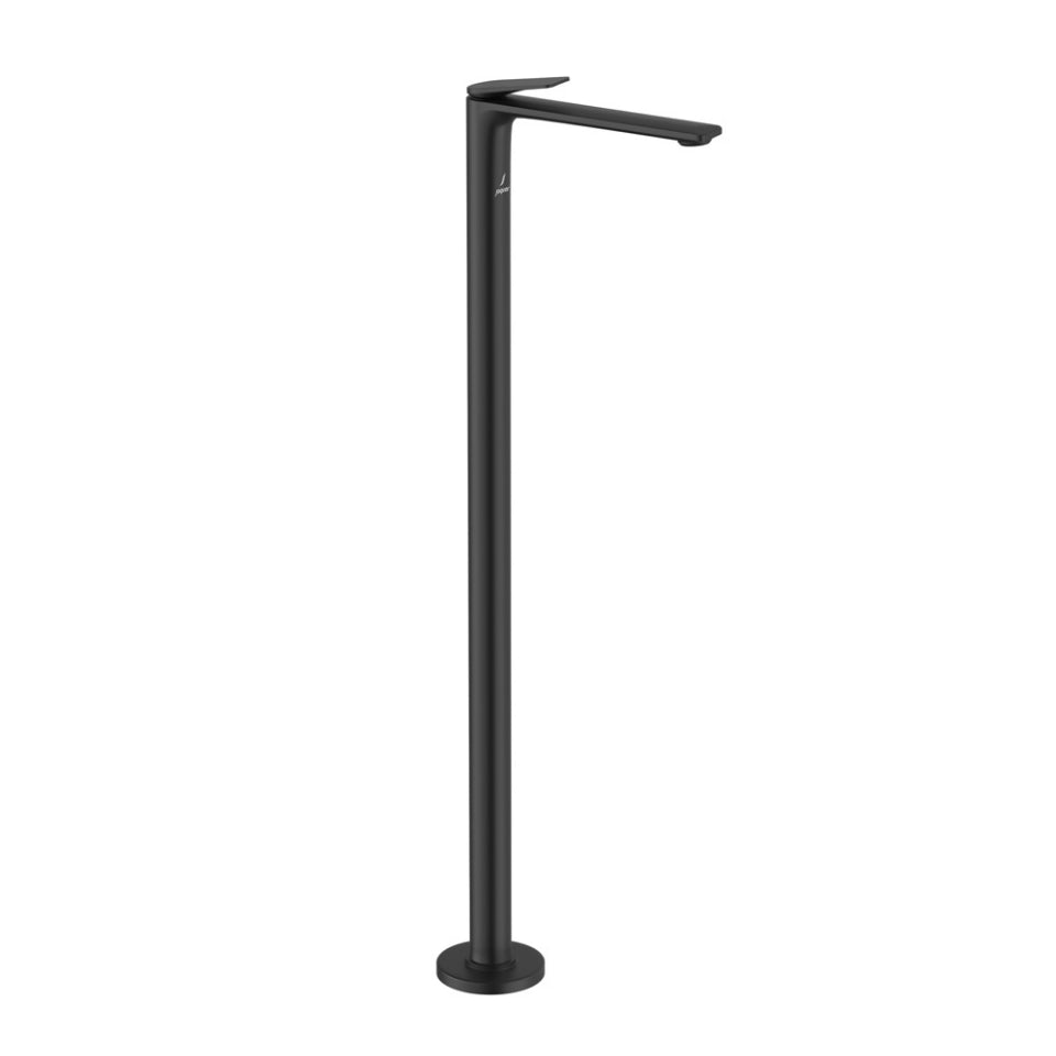 Jaquar Laguna Floor Mounted Single Lever Basin Mixer - Black Matt